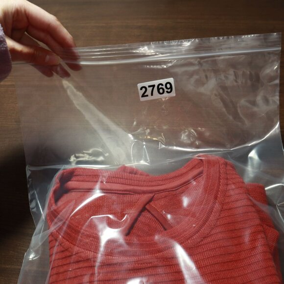 Band Of The Free Rust Long Sleeve Crop Top Womens Small  Boho Gypsy Hippie NWT - Picture 12 of 13